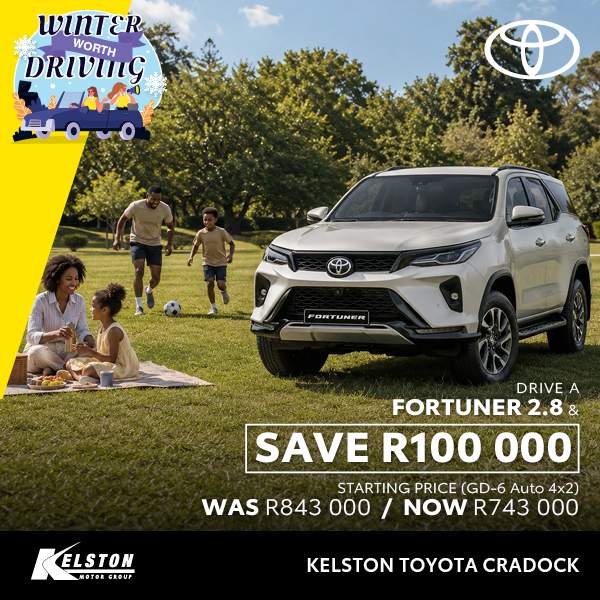 Buy a Toyota Fortuner and SAVE R100,000*