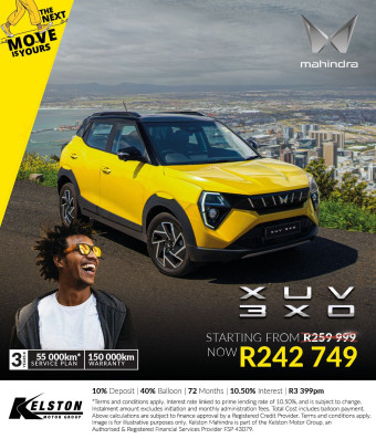 Buy the Mahindra XUV 3XO now from ONLY R242,749