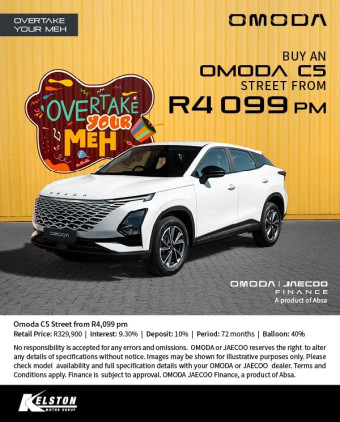 Omoda C5 Street from R4,099pm