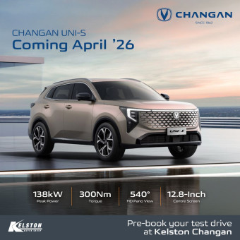 Be The First To Test Drive the All-New Changan Uni-S