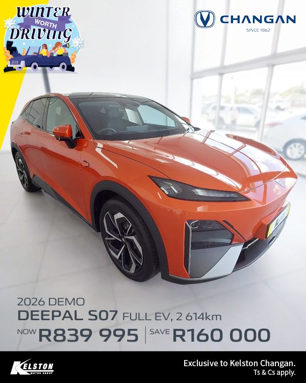 Drive this 2026 Demo Deepal S07 and SAVE R160,000*