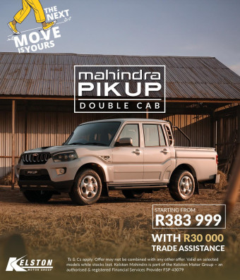 Get a PikUp DC from R383,999 + R30,000 Trade Assist