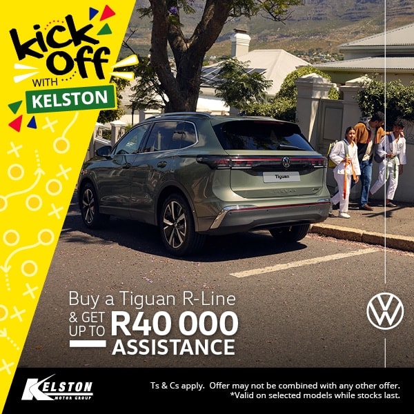 Get up to R40,000 trade assist on Tiguan R-Line