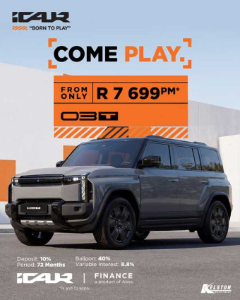 Get the New iCAUR 03T from R7,699pm*
