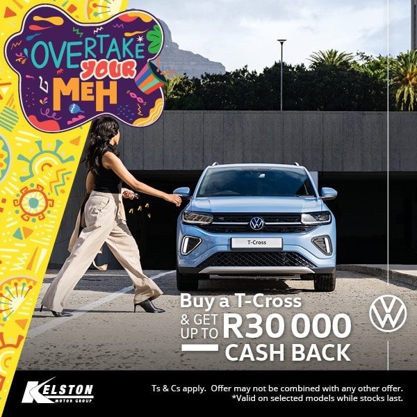Get the T-Cross with up to R30,000 cash back