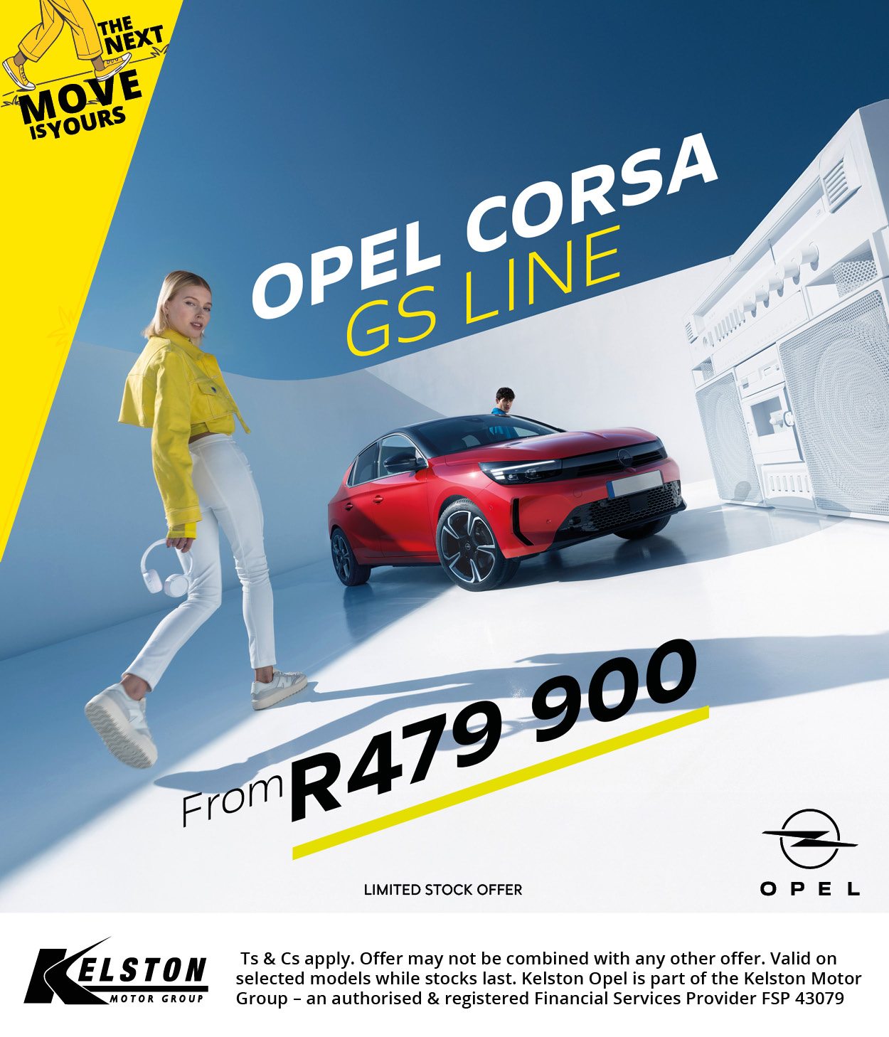 Buy the Opel Corsa GS Line, now from only R479,900!