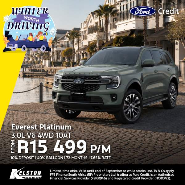 Get the Everest Platinum from R15,499pm*
