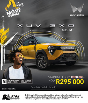 Get the Mahindra XUV 3XO from ONLY R295,000