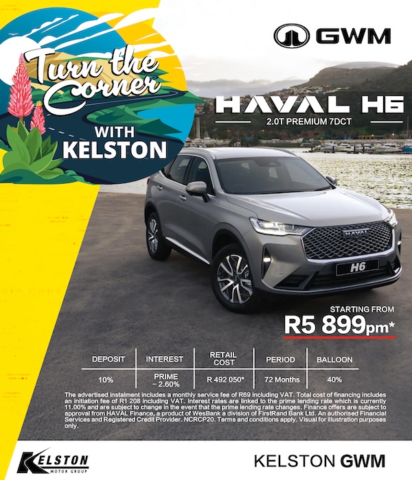 Get the Haval H6 from only R5,899pm