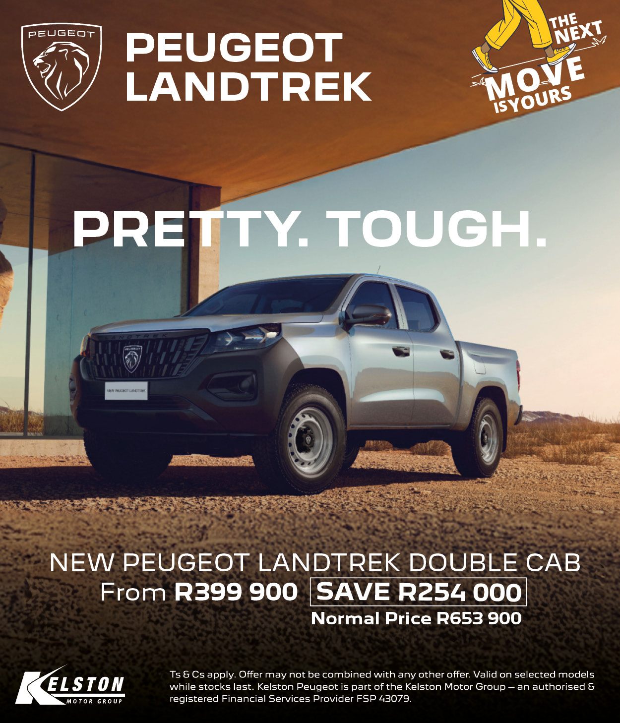 Buy a Peugeot Landtrek and SAVE R254,000