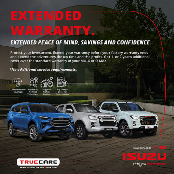 Extend your warranty for Peace of mind, Savings and Confidence