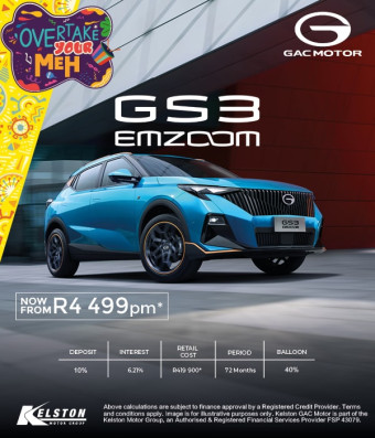 Drive the GAC Emzoom from R4,499pm