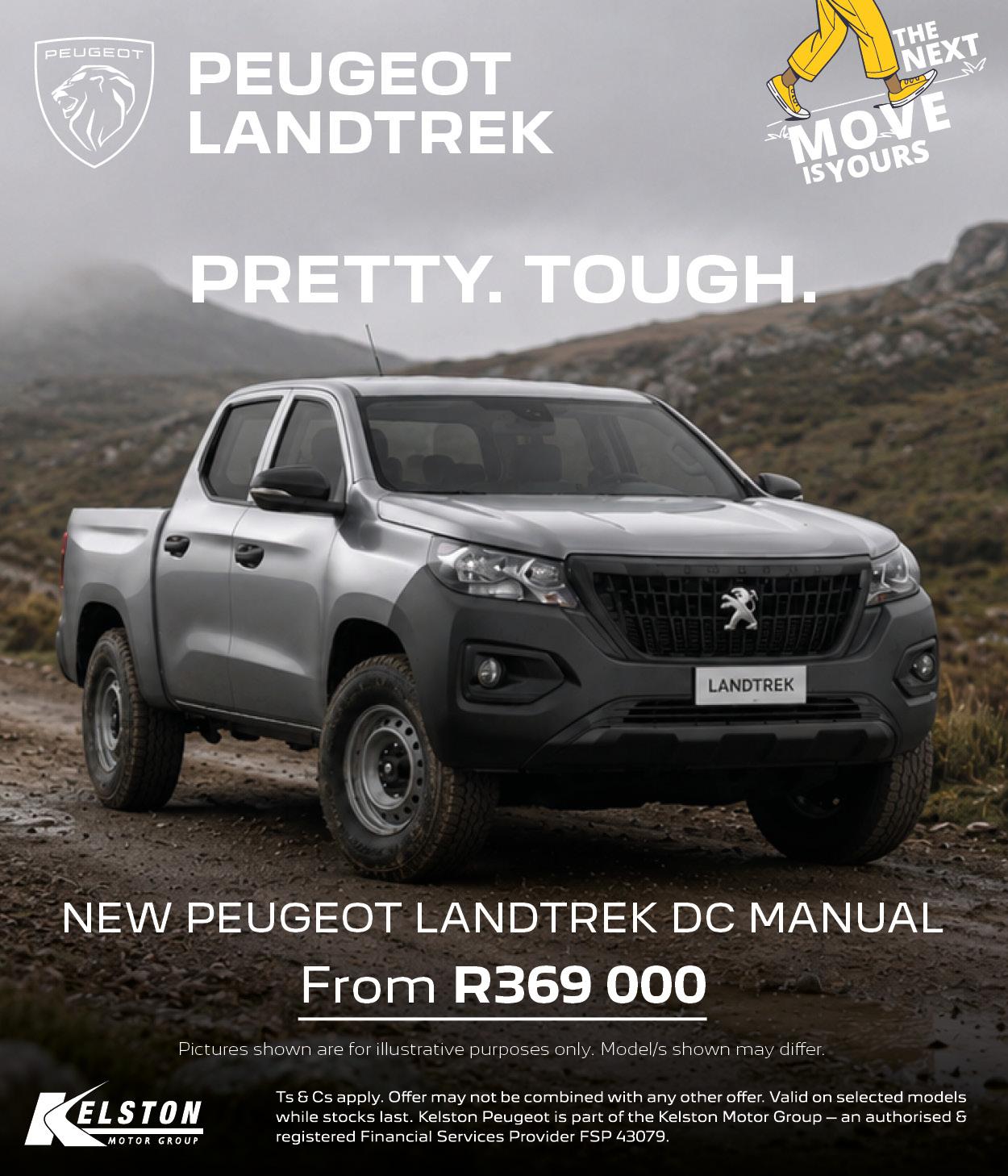 Get the Peugeot Landtrek DC Manual for R369 000!