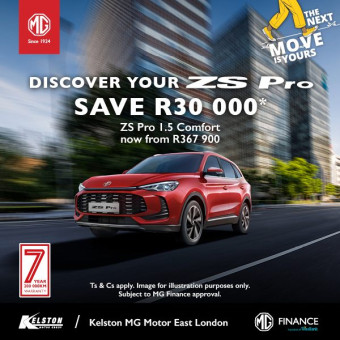 SAVE R30,000 when you buy a ZS Pro