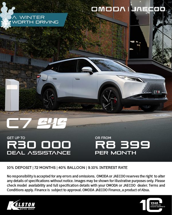 Get the C7 SHS and get up to R30,000 Deal Assistance*