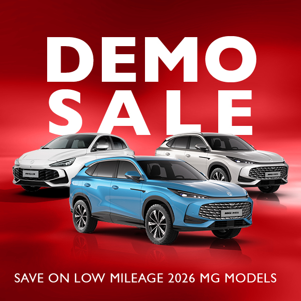 SAVE on low mileage with 2026 MG models!