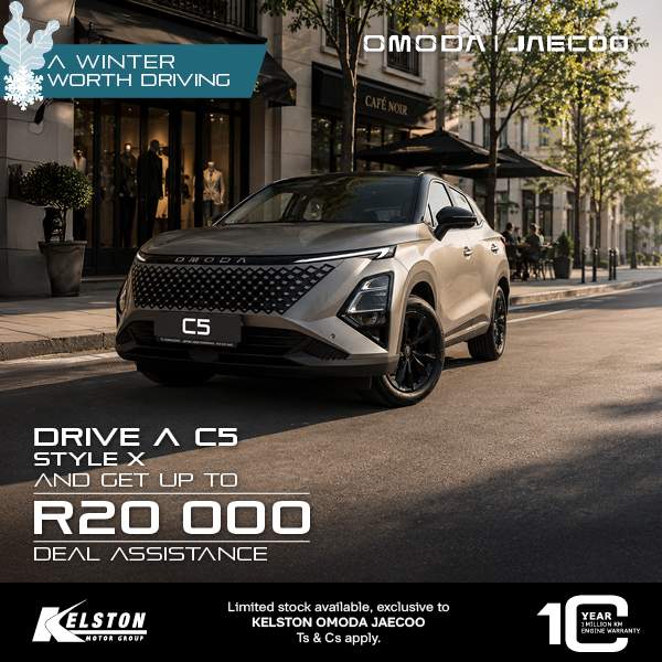 Drive a C5 Style X and get up to R20,000 Deal Assistance*