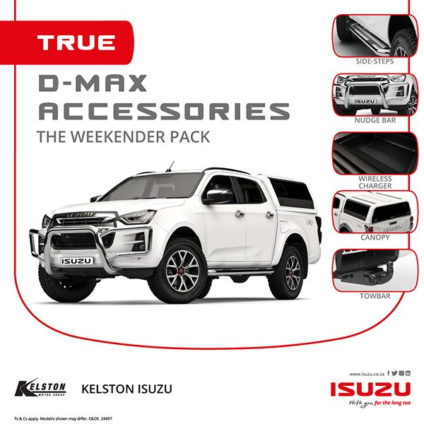 D-Max Accessories - The Weekender Pack
