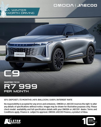 Drive the Omoda C9 from R7,999pm*