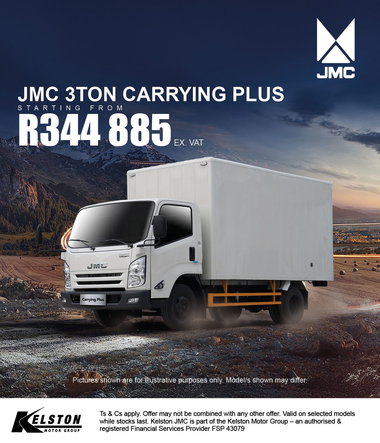 JMC 3TON Carrying Plus from R344,885