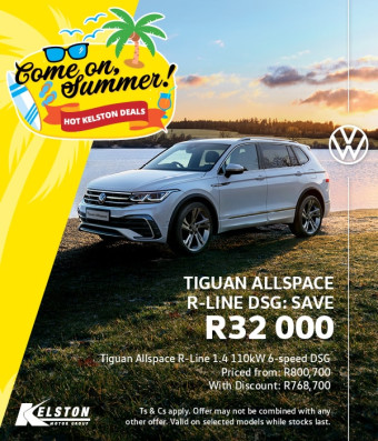 Get in the Tiguan Allspace and save up to R32,000