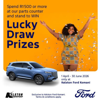 Stand a chance to WIN when you buy parts from us*