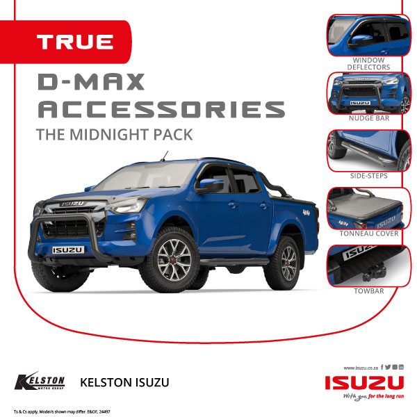 D-Max Accessories - The Midnight Pack