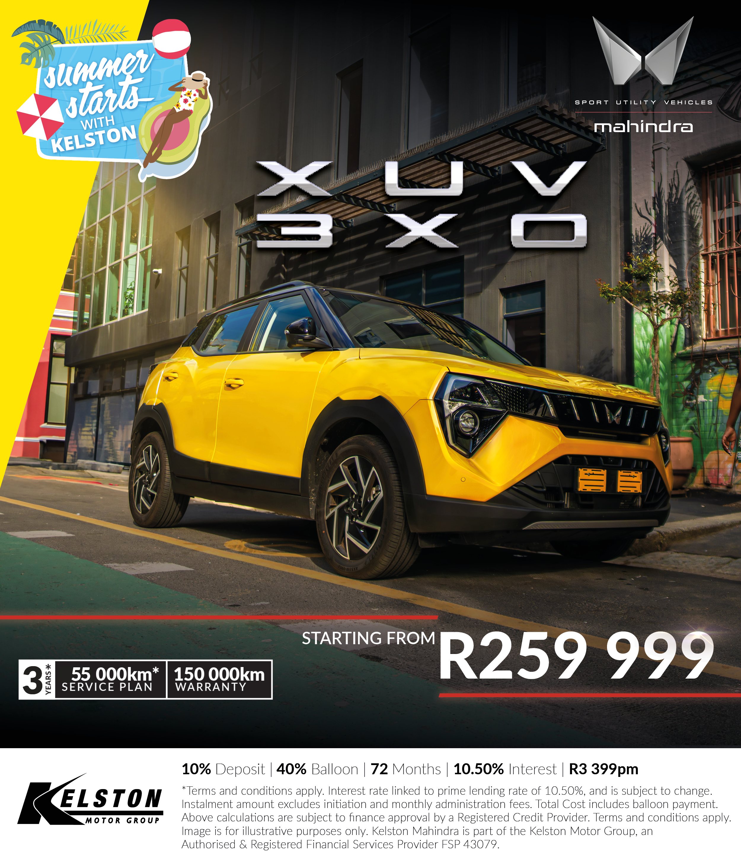 Buy the Mahindra XUV 3XO from R259,999