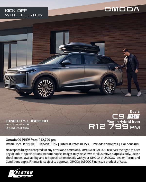 Omoda C9 PHEV from R12,799 pm