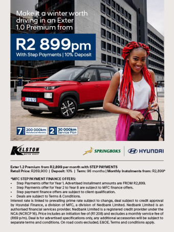 Get an Exter from only R2,899pm!