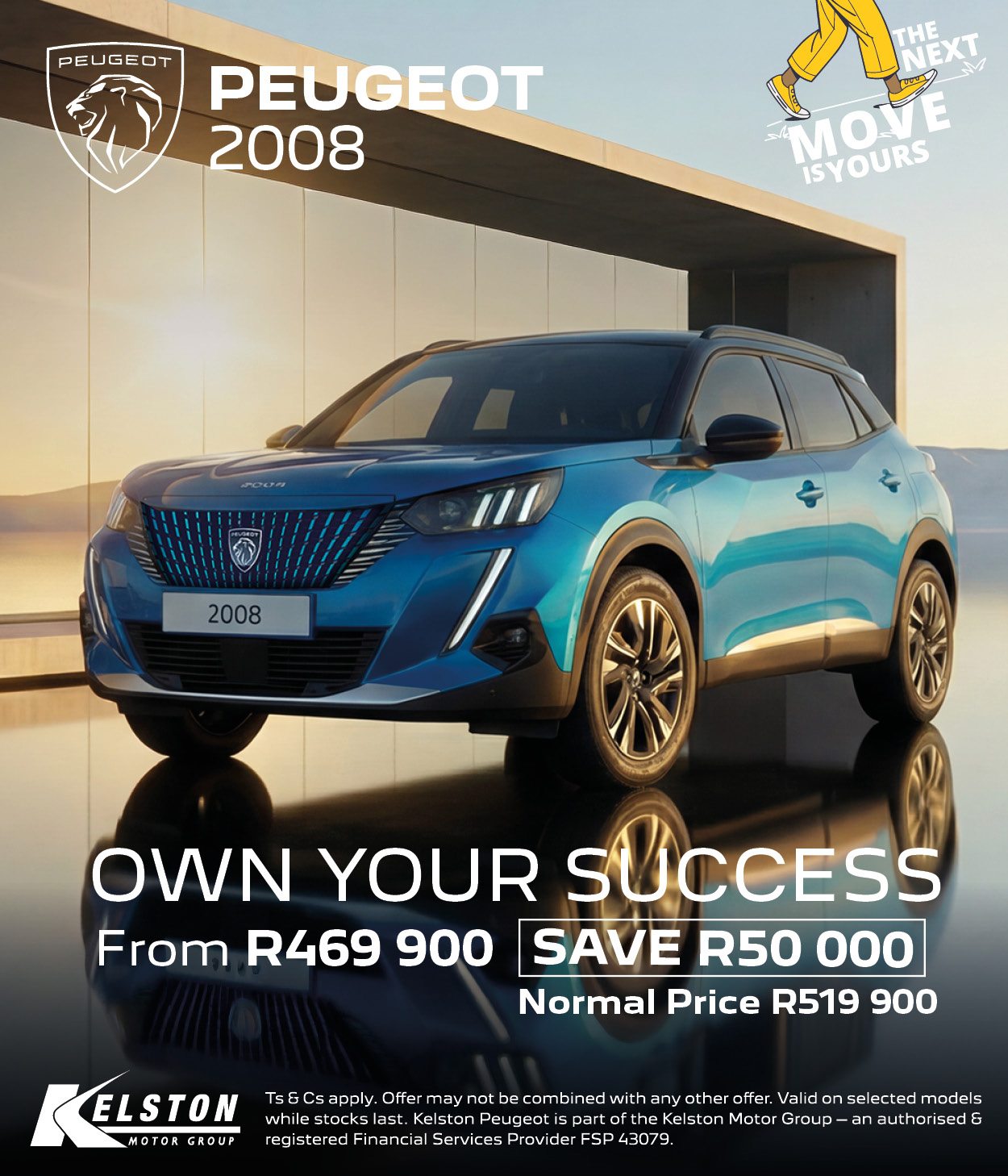 Buy the Peugeot 2008 and SAVE R50,000*
