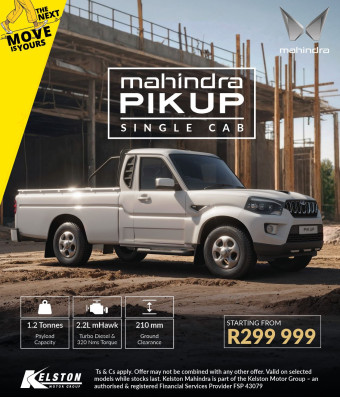 Mahindra PikUp SC from R299,999