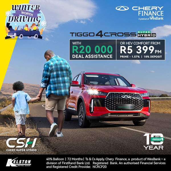 Get R20,000 Deal Assistance when you buy the Tiggo 4 Cross HEV Comfort*