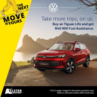 Get R40,000 Fuel Assistance when you buy a Tiguan Life*