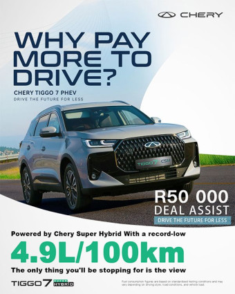 Buy the Tiggo 7 PHEV this March and get up to R50,000 Deal Assistance