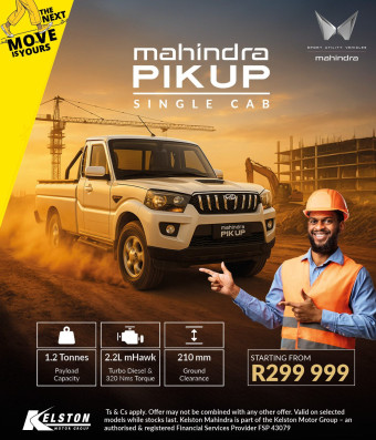 Mahindra PikUp SC from R299,999