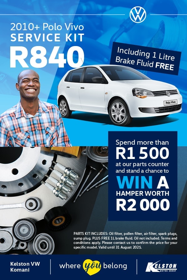 Get a Service Kit for a 2010+ Polo Vivo