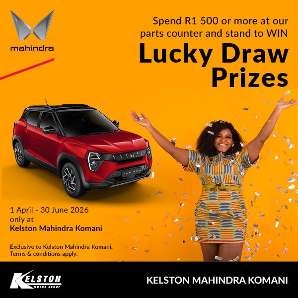 Stand a chance to WIN when you buy parts from us*
