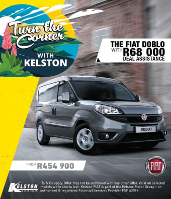 Buy the Fiat Doblo with up to R68 000 deal assistance.