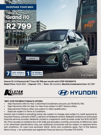 Buy Grand i10 1.0 Premium from only R2,799pm