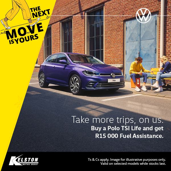 Get R15,000 Fuel Assistance when you Buy a Polo TSI Life*