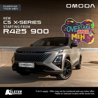 The all-new Omoda C5 X-Series from R425,900