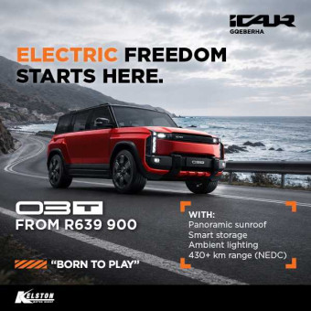 Get the New iCAUR 03T from R639,900