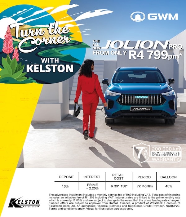 Drive the all-new Jolion Pro from R4,799