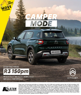 The Citroen C3 Aircross now from only R3,150pm*