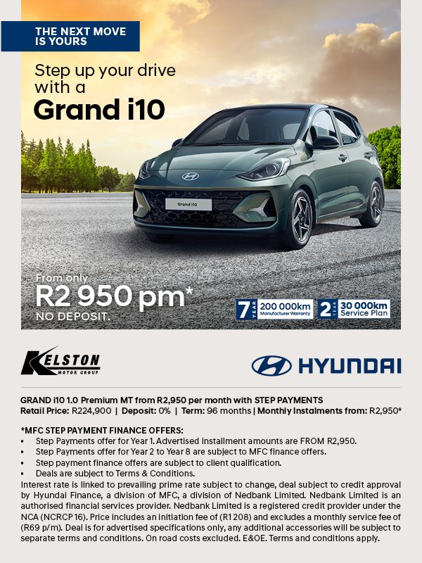 Buy Grand i10 from only R2,950pm*