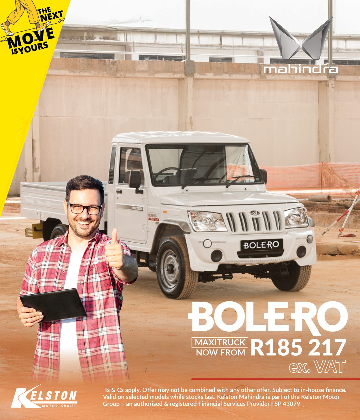 Mahindra Bolero now from ONLY R185,217