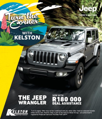 The Jeep Wrangler, now with R180 000 deal assistance! 