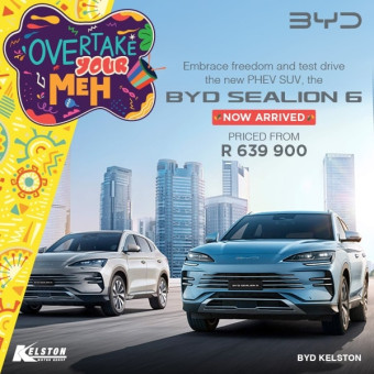 Drive the new BYD Sealion 6 (PHEV) from R636,900