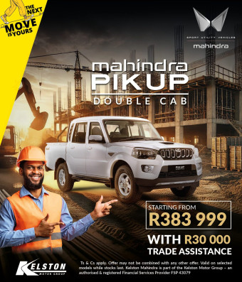 Drive a PikUp DC from R383,999 + R30,000 Trade Assist